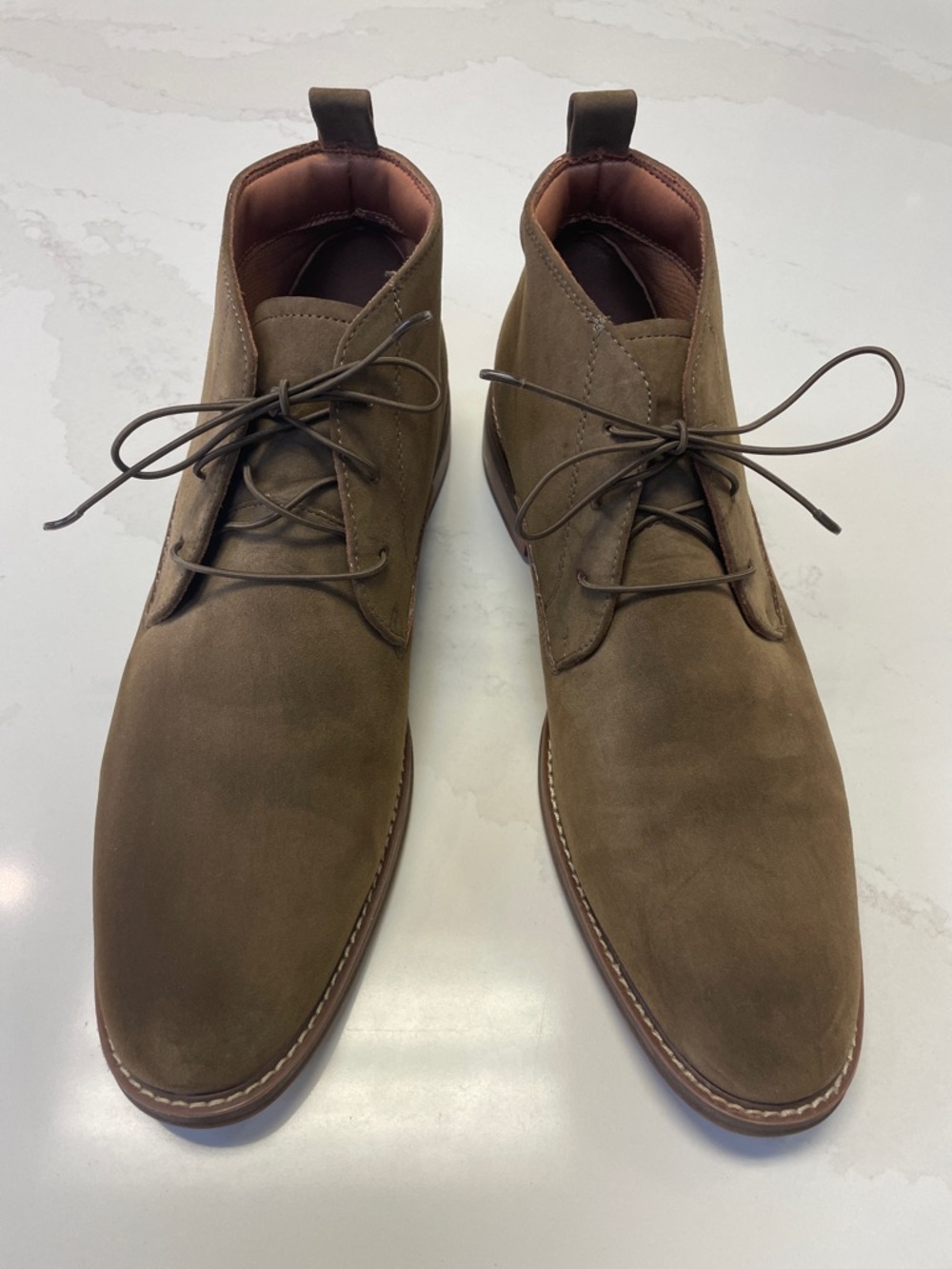 Kenneth Cole Men's Brown Suede Chukka Boots